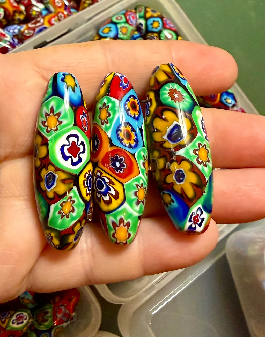 RARE Ercole Moretti Long Pointed Ovals