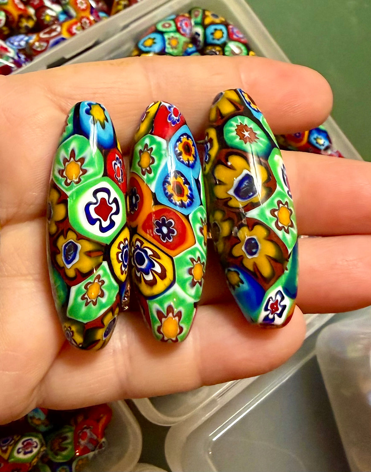 RARE Ercole Moretti Long Pointed Ovals