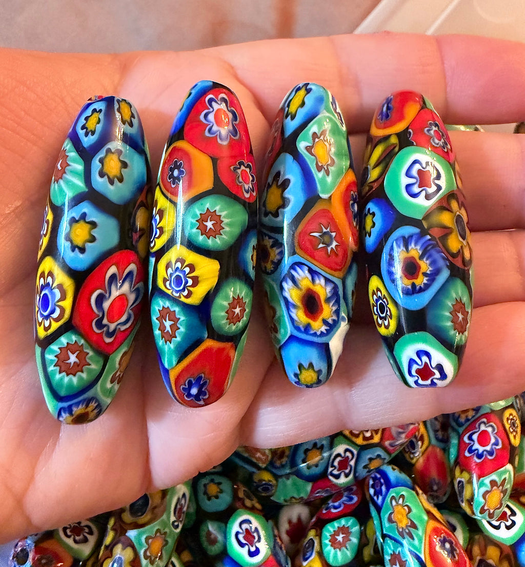 RARE Ercole Moretti Long Pointed Ovals