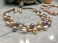 Multicolored Freshwater Pearl necklace