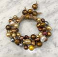 Multicolored Freshwater Pearl Bracelet