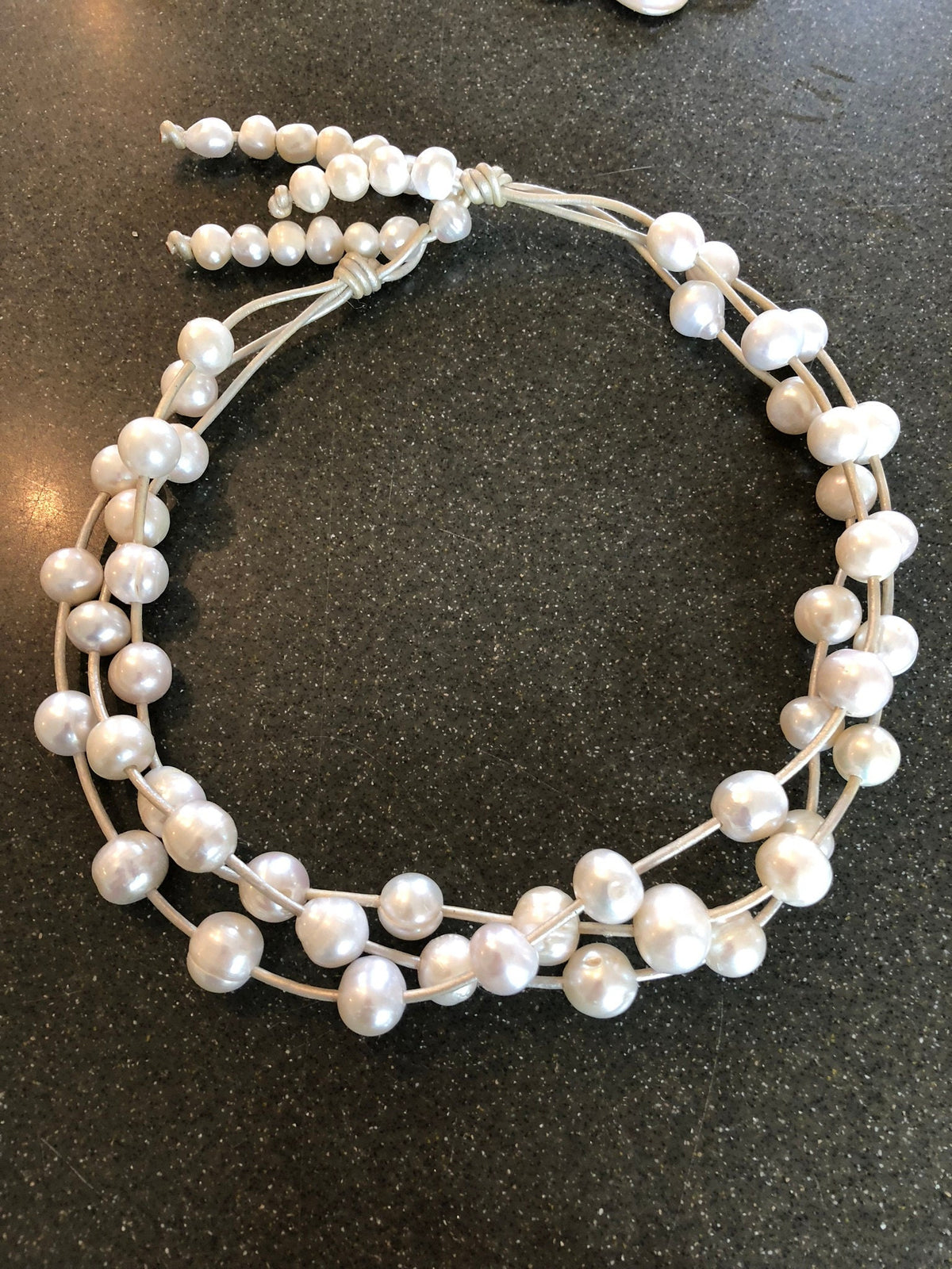 Wedding Cake Pearl Necklace
