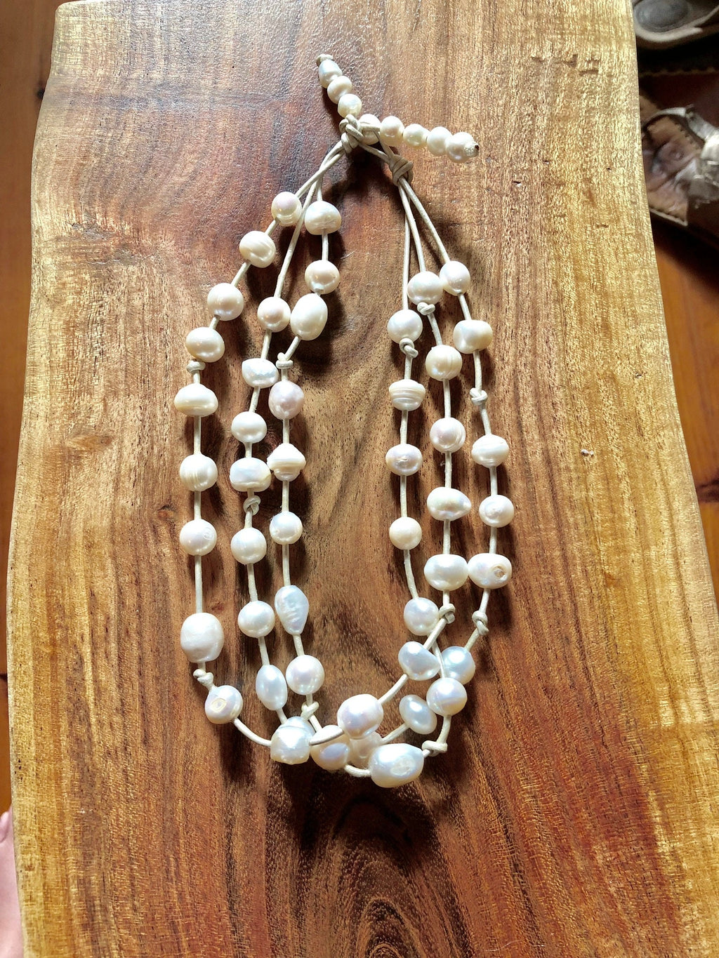 Wedding Cake Pearl Necklace