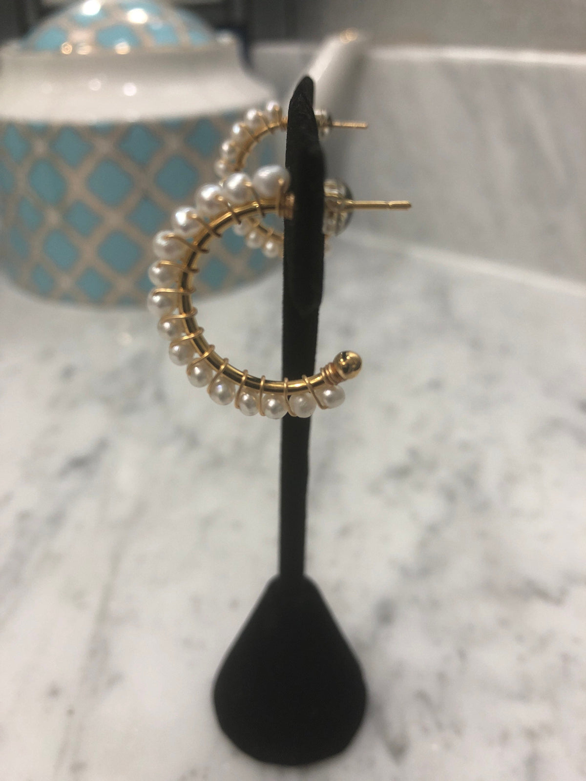 Half Hoop Sterling Silver (POST only) Hoop Earrings