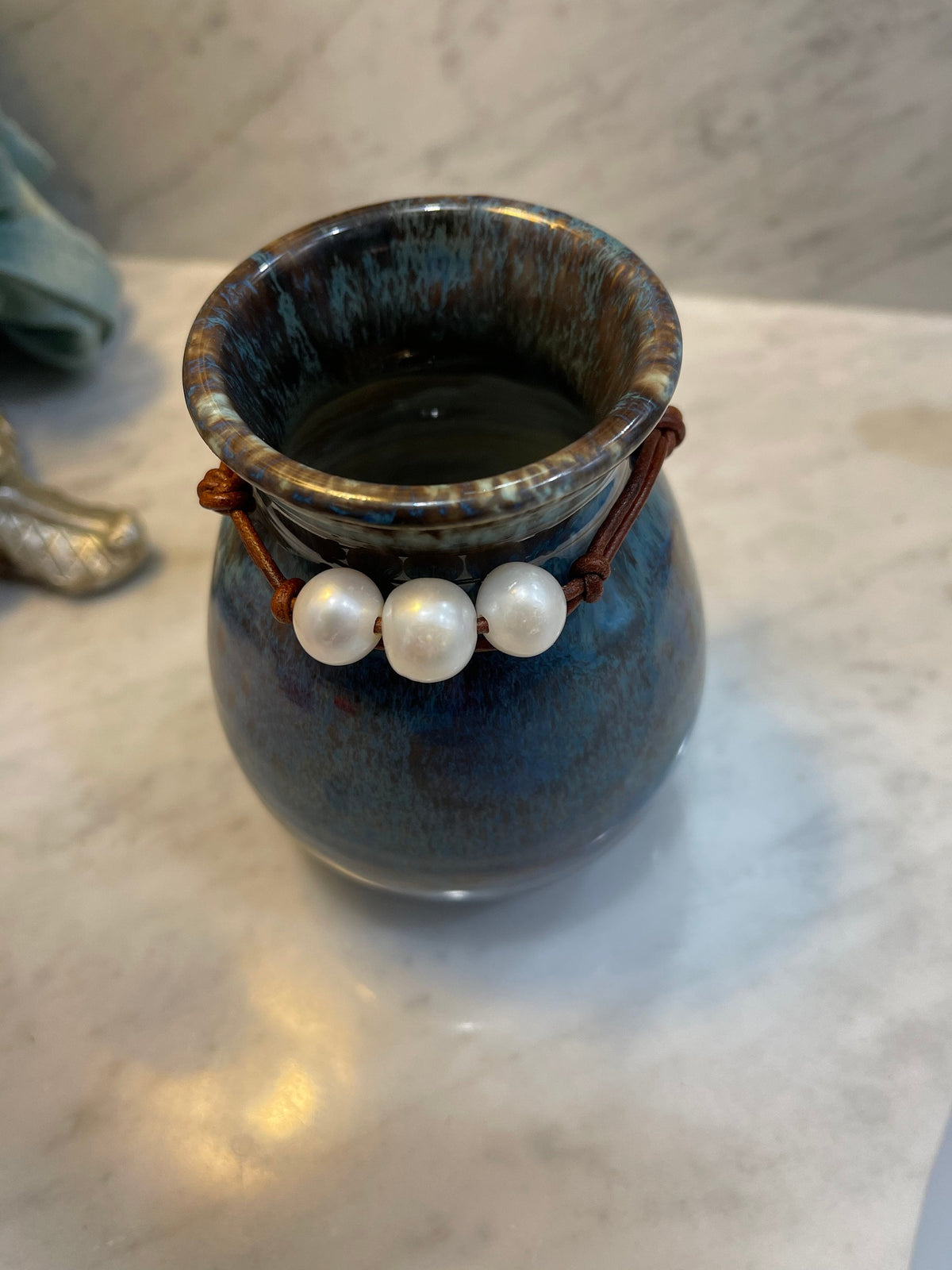 13mm Freshwater Pearl Trio Bracelet
