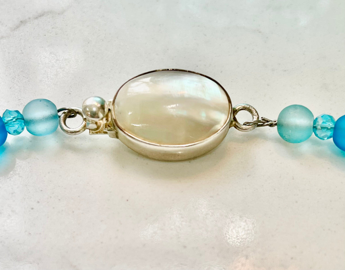 Rosario Leonardi Hand-blown Murano Glass Necklace