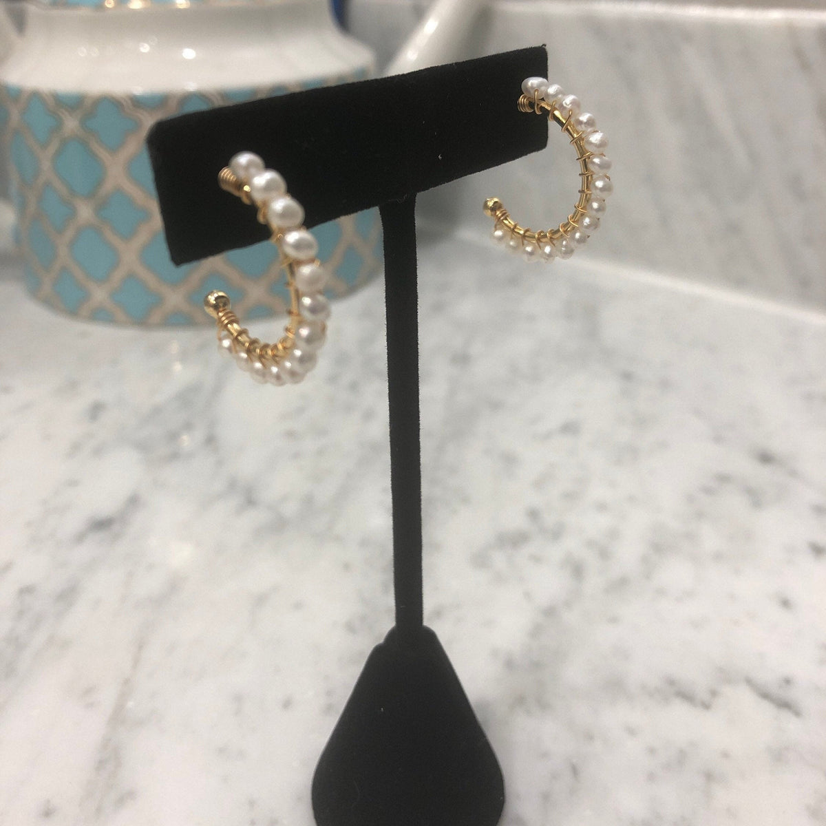 Half Hoop Sterling Silver (POST only) Hoop Earrings