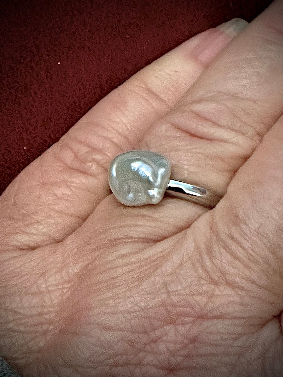 12 MM Freshwater Pearl Ring