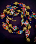 Rosario Leonardi Millefiori Necklace: Vintage Ercole Moretti Murano Glass