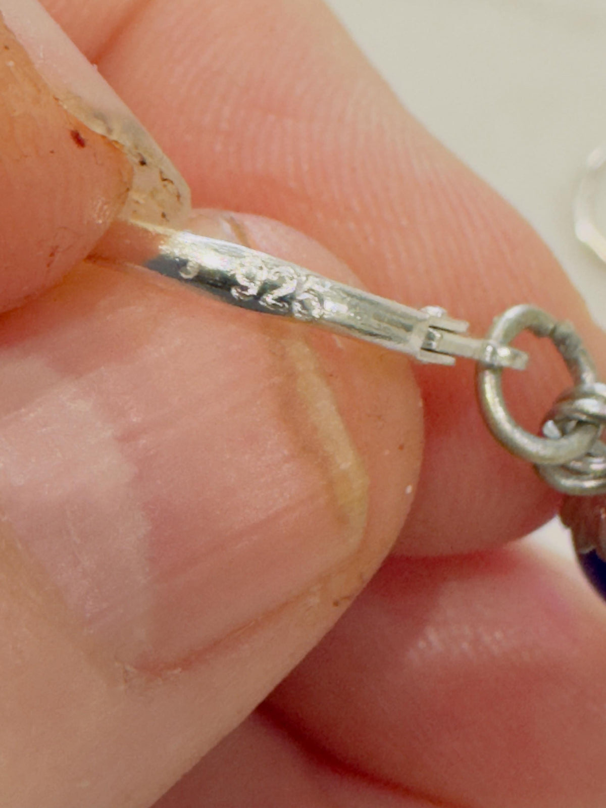 Vintage Ercole Moretti Dangle Earrings: Sterling Silver Earrings