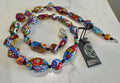 SOLD OUT Ercole Moretti Murano Millefiori Glass Bead Necklace, Italy