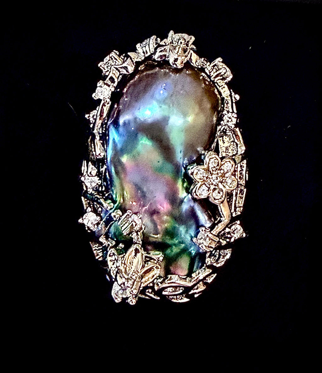 ask for longer blue pearl when ordering.